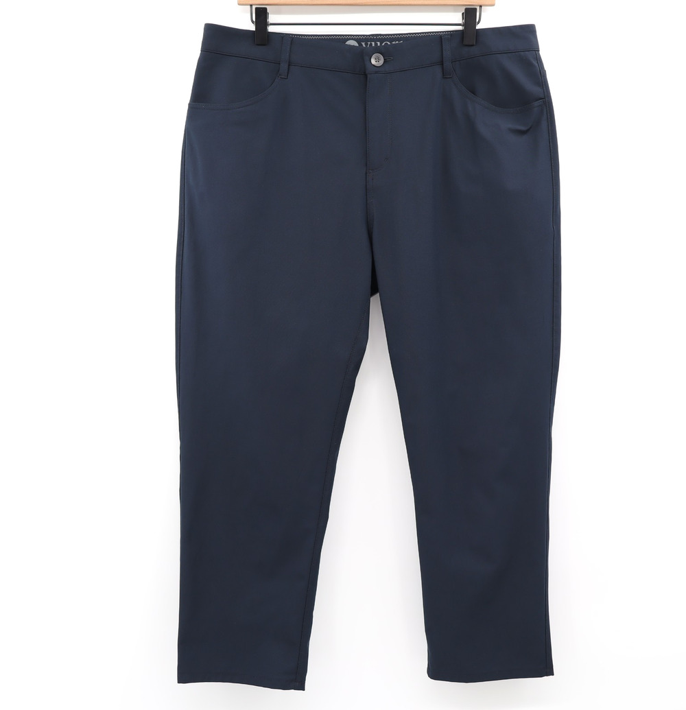 Vuori Men's Sz 36X25 Meta Pants Classic Fit Performance Pants Navy V430